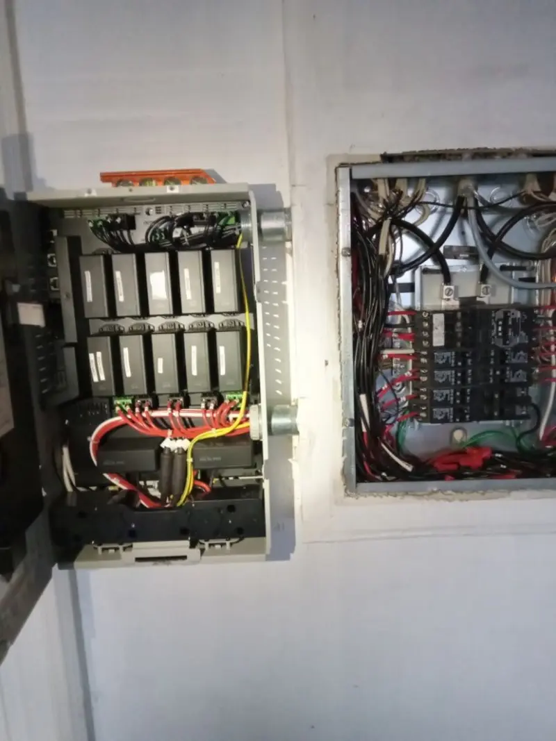Electrical panel upgrade completed for Indoor Lighting Installation in Savage